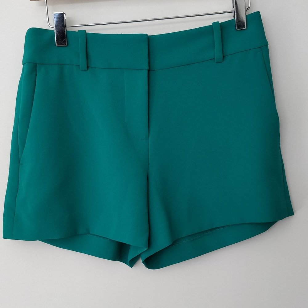 Ann Taylor Green Dress Shorts